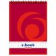 Herlitz Spiralnotizblock A6 50 Blatt kariert