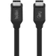Belkin USB4 Kabel, USB-C/USB-C, 40 Gbit/s, 100W, 0.8m, schwarz