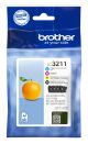 Brother Tinte LC-3211 Value Pack (BK/C/M/Y)