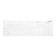 AK-C8112 MEDICAL KEYBOARD WHITE