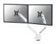 Neomounts DS70-250WH2 Tischhalterung für 2 Monitore bis 81cm 32