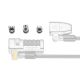 Kensington ClickSave Verankerung 3-in-1 T-Bar-Wedge-Nano