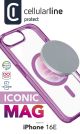 Cellularline Iconic MAG MagSafe Case fr Apple iPhone 16e Pink