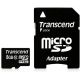 CARD 8GB Transcend Premium MicroSDHC 10MB/s +Adapter