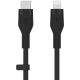 Belkin Flex Lightning/USB-C, Apple zert., 2m, schwarz