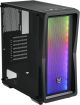 ATX CMT212A FSP Mid Tower/Tempered Glass side panel/2xUSB3.0/USB2.0/HD Audio/4x120mm fan/Black