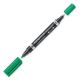 STAEDTLER Zweispitzmarker Lumocolor perm grün 10 Stück