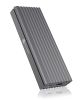ICY BOX IB-1817M-C31 Externes USB-C 3.1 Gehäuse für M.2 NVMe SSD Aluminium