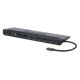 MANHATTAN USB-C 11-in-1-Dockingstation MST für drei Monitore