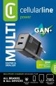 Cellularline USB Charger Multipower Micro 30W GaN 2 Ports PD B