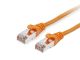 Equip Patchkabel Cat6 S/FTP 2xRJ45 0.15m orange LSZH Polybeutel