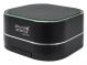 MANHATTAN Sound Science Metallic LED Bluetooth-Lautsprecher Bluetooth 5.0 Mikrofon Bedienelemente FM-Radio MicroSD-Slot schwarz