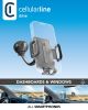 Cellularline KFZ-Halterung HUG FLEXI mit Supergrip-Saugnapf