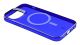 Cellularline Gloss Mag Case iPhone 14 Plus. Blue