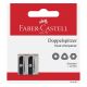 FABER-CASTELL Metalldoppelspitzer Blisterkarte