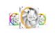 120mm be quiet! LIGHT WINGS White PWM Triple-Pack
