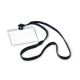 DURABLE Namensschild Textilband 10 6x9cm 10er Pck schwarz