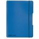 Herlitz Notizheft my.book flex A5 PP 40Bl. kariert blau