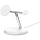 Belkin BoostCharge Pro 3-in-1-Ladestation mit Qi2, weiss
