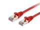 Equip Patchkabel Cat6A S/FTP 2xRJ45 0.15m rot LSZH Polybeutel