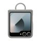 Samsung Silicone Case with Ring fr Galaxy Z Flip6. Grau