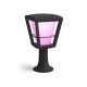 Philips Hue Econic LED Sockelleuchte schwarz