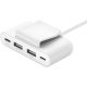 Belkin 4-Port USB-Splitter 2x USB-C, 2xUSB-A, max.30 W, weiss
