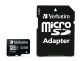 CARD 32GB Verbatim Pro MicroHC 90MB/s +Adapter