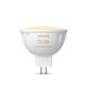 Philips Hue White Ambiance MR16 LED Lampe Einzelpack 400lm