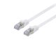 Equip Patchkabel Cat6A U/FTP 2xRJ45 2.00m weiß Flach LSZH Polybeutel